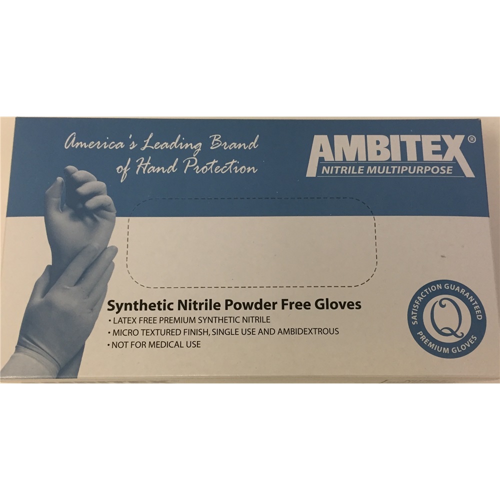 Ambitex Nitrile Multipurpose Large Gloves