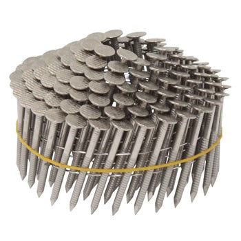 Spotnails CRN08SSR-3.6M 15 Degree Wire Weld Coil Roofing Nails - 304 Stainless Steel