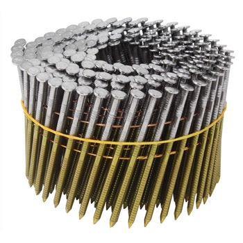 Spotnails CW8D131RG-4.5M 2-3/8" 15 Degree Wire Weld Framing Coil Nails - Galvanized
