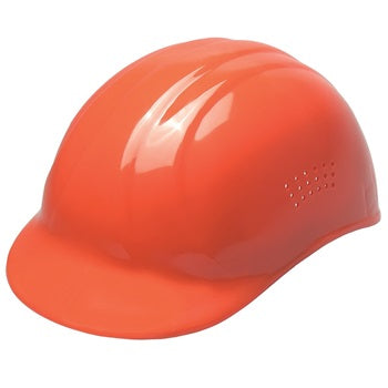 ERB 19113 67 Bump Cap w/ Slide-Lock 4-Point plastic suspension, Orange, Case of 12