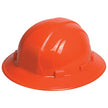 ERB 19913 Omega II Full Brim Hard Hat w/ Mega Ratchet 6-point nylon suspension, Orange, 12/Case
