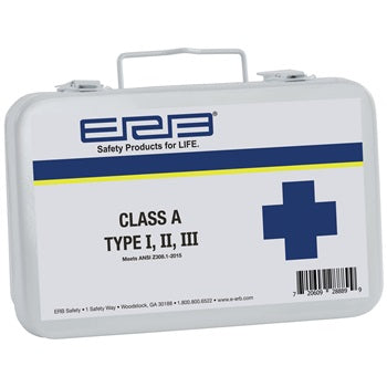 ERB 28889 Class A First Aid Kit, Metal