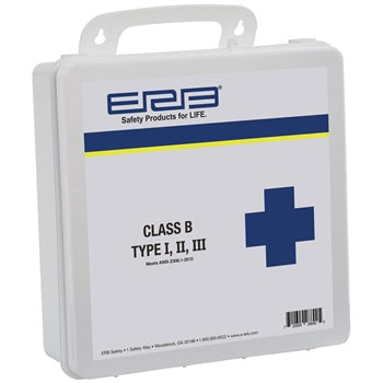 ERB 28890 Class B First Aid Kit, Plastic