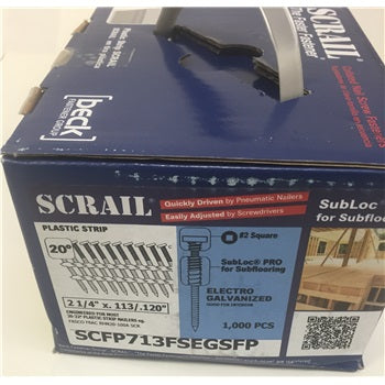 Fasco SCFP713FSEGSFP 2-1/4