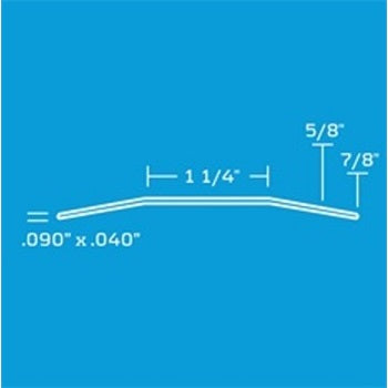 GR5-5/8" Carton Sealing Roll Staples, 1-1/4" Crown X 5/8", GR Series, BeA Brand