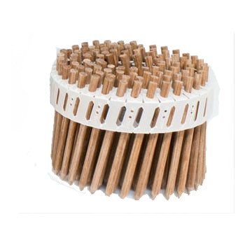 LIGNOLOC LLMP645-1, 2" X .145 SMOOTH SHANK UNCOATED WOODEN COIL NAILS, 3,060/CASE