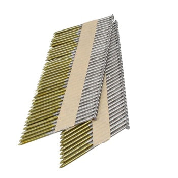 Spotnails TD10D120HDG 30-34 Degree Clipped Head Paper Tape Strip Nails - Hot Dipped Galvanized